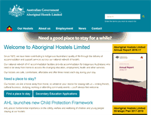Tablet Screenshot of ahl.gov.au