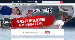 Desktop Screenshot of ahl.cz