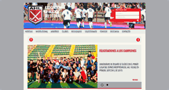 Desktop Screenshot of ahl.com.ar