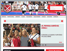 Tablet Screenshot of ahl.com.ar
